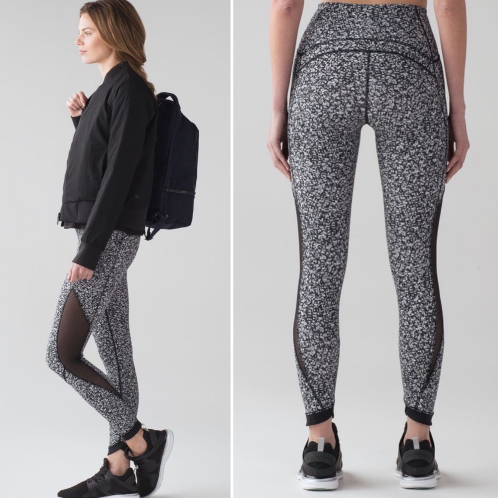 Lululemon Sole Training 7/8 Tight Daisy Alpine